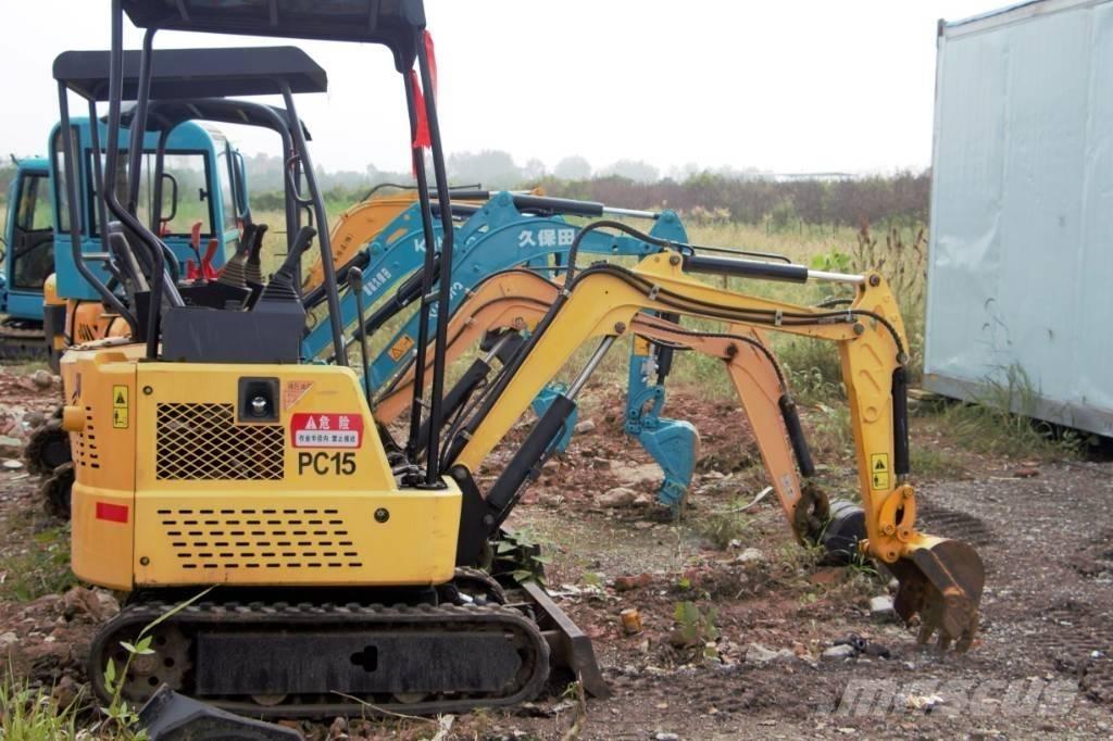 Komatsu pc 15 Miniekskavaatorid < 7 t