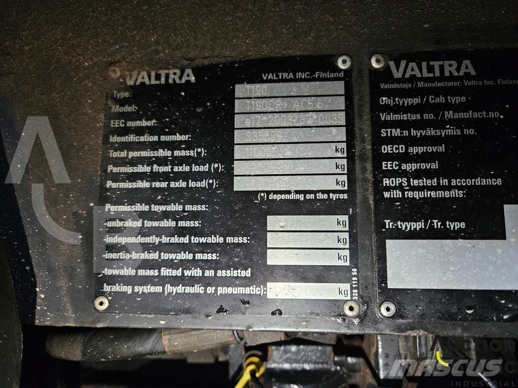 Valtra T190 Traktorid