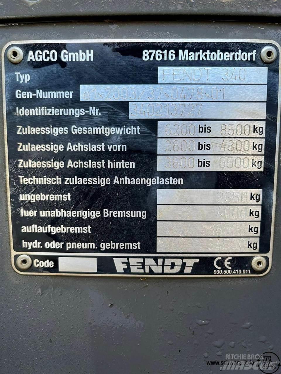 Fendt 313 Vario Traktorid