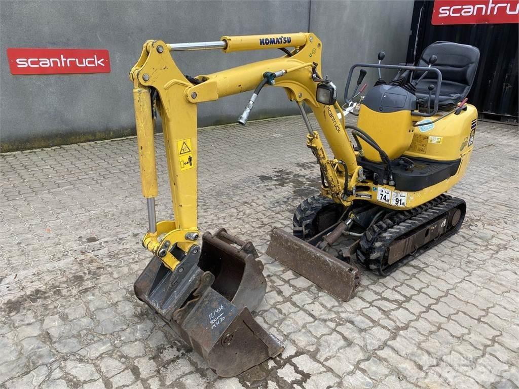 Komatsu PC09-1 Ratasekskavaatorid