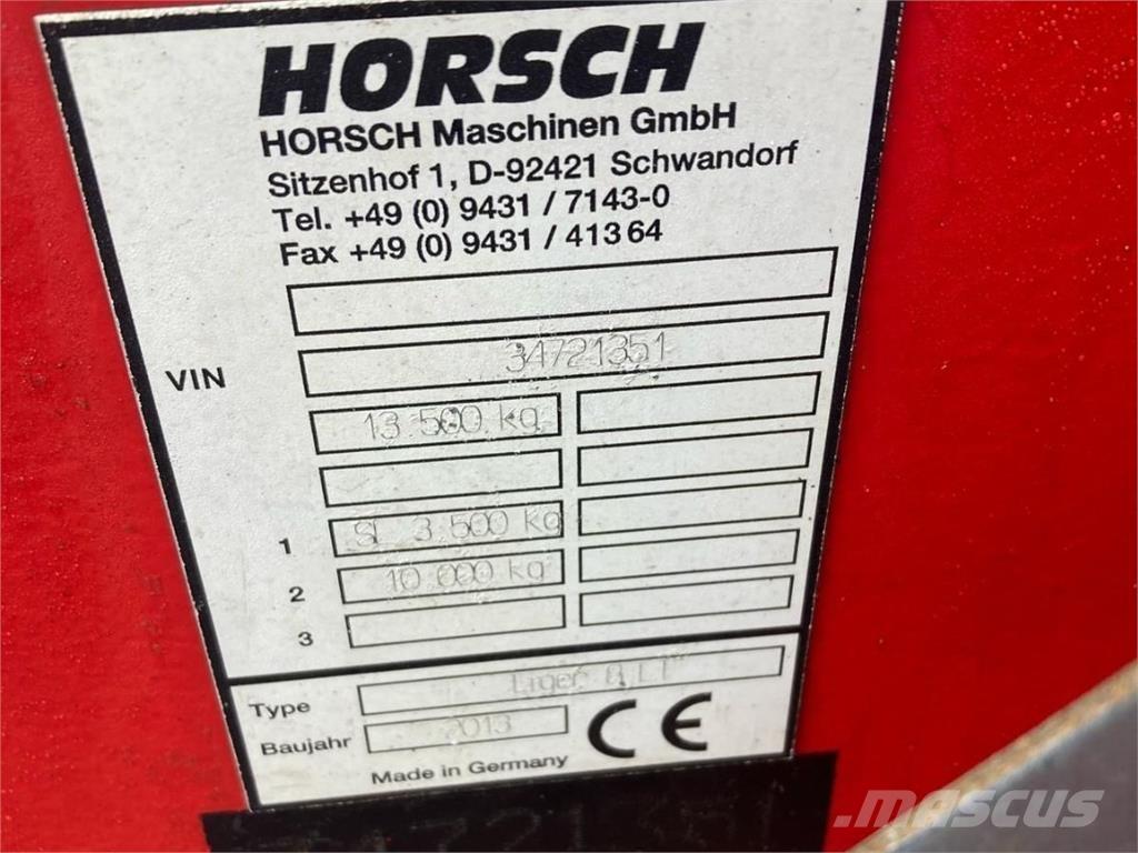 Horsch Tiger 8 LT Kultivaatorid
