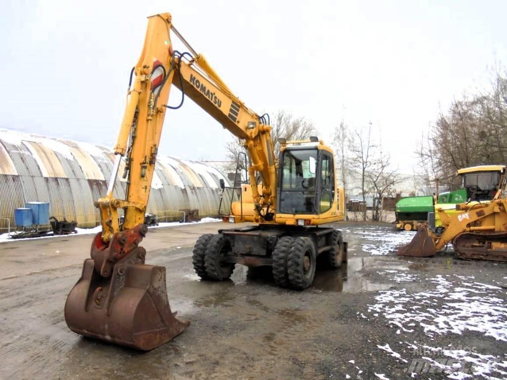 Komatsu PW 130ES-6K Ratasekskavaatorid