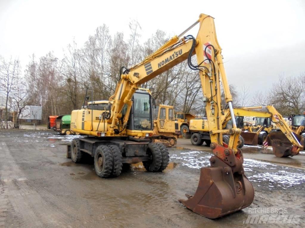 Komatsu PW 130ES-6K Ratasekskavaatorid