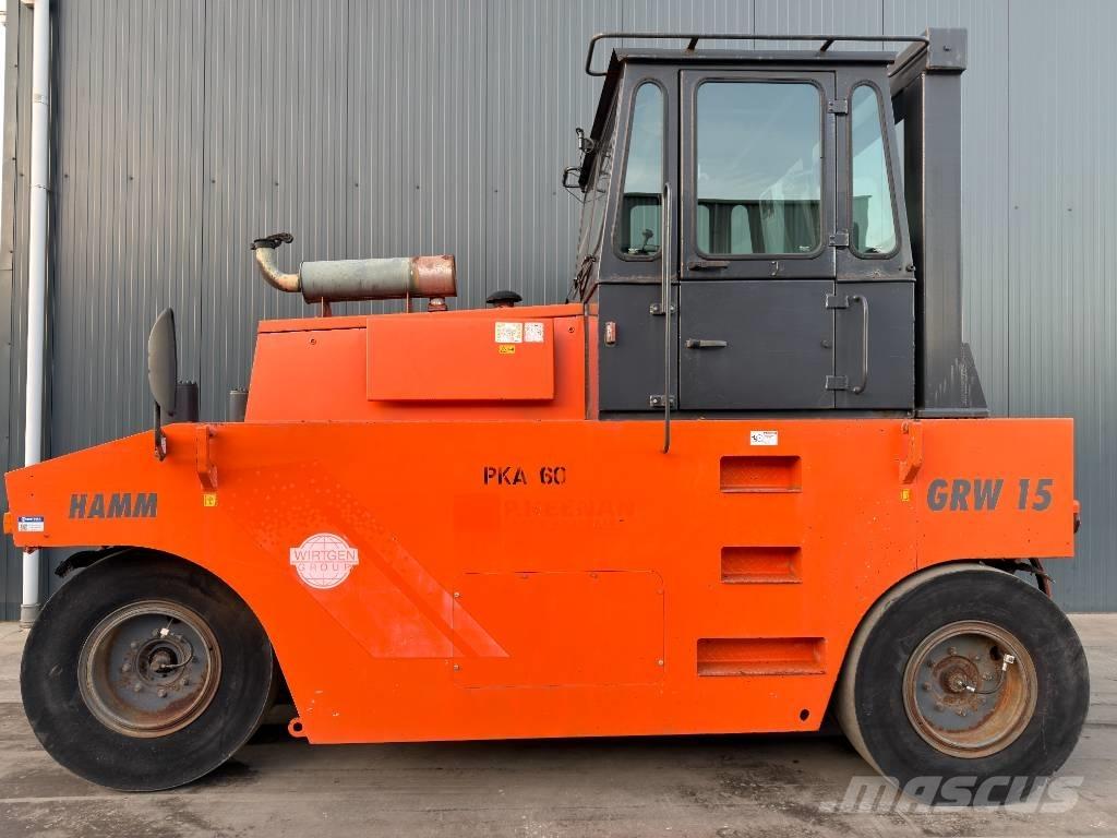 Hamm GRW15 Pneumorehvidega rullid