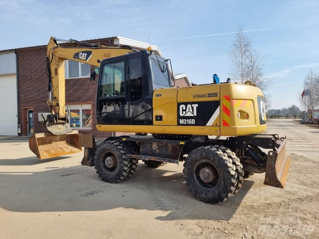 CAT M316 D II Ratasekskavaatorid