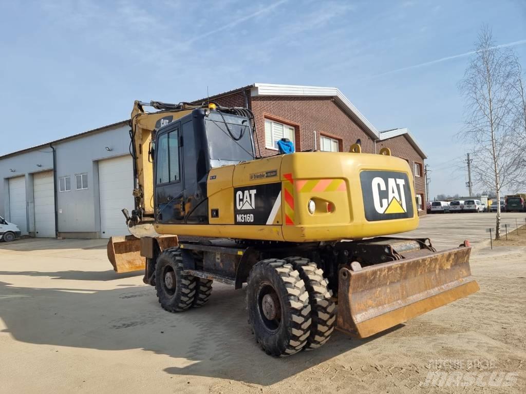 CAT M316 D II Ratasekskavaatorid