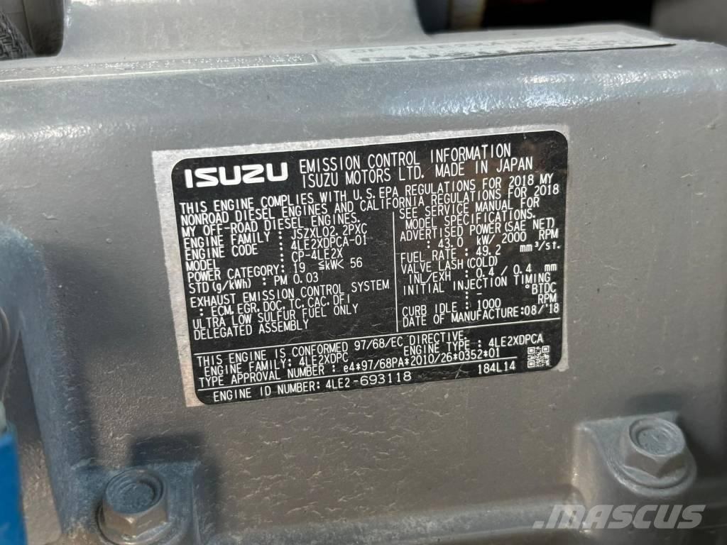 Kobelco SK 75 SR-3E Väikeekskavaatorid 7t-12t