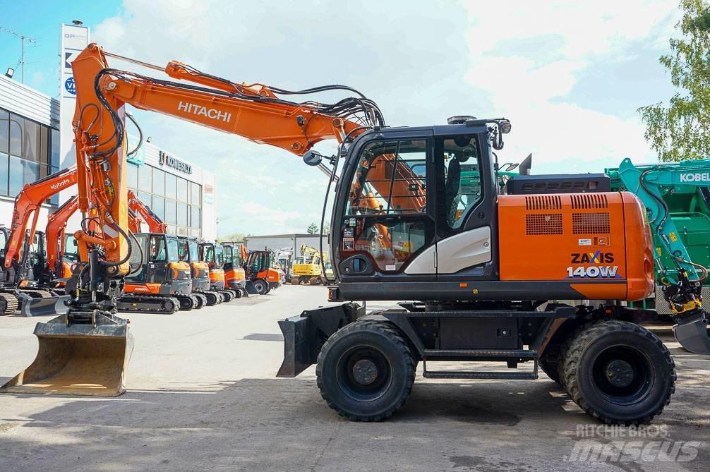 Hitachi ZX 140 W-6 Ratasekskavaatorid