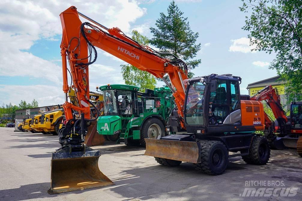Hitachi ZX 140 W-6 Ratasekskavaatorid