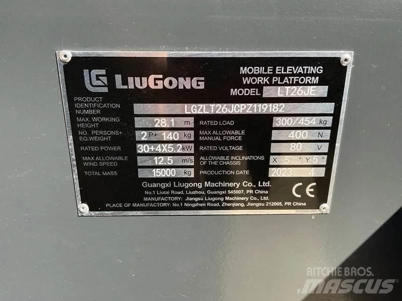LiuGong LT26JE-li Iseliikuvad poomtõstukid
