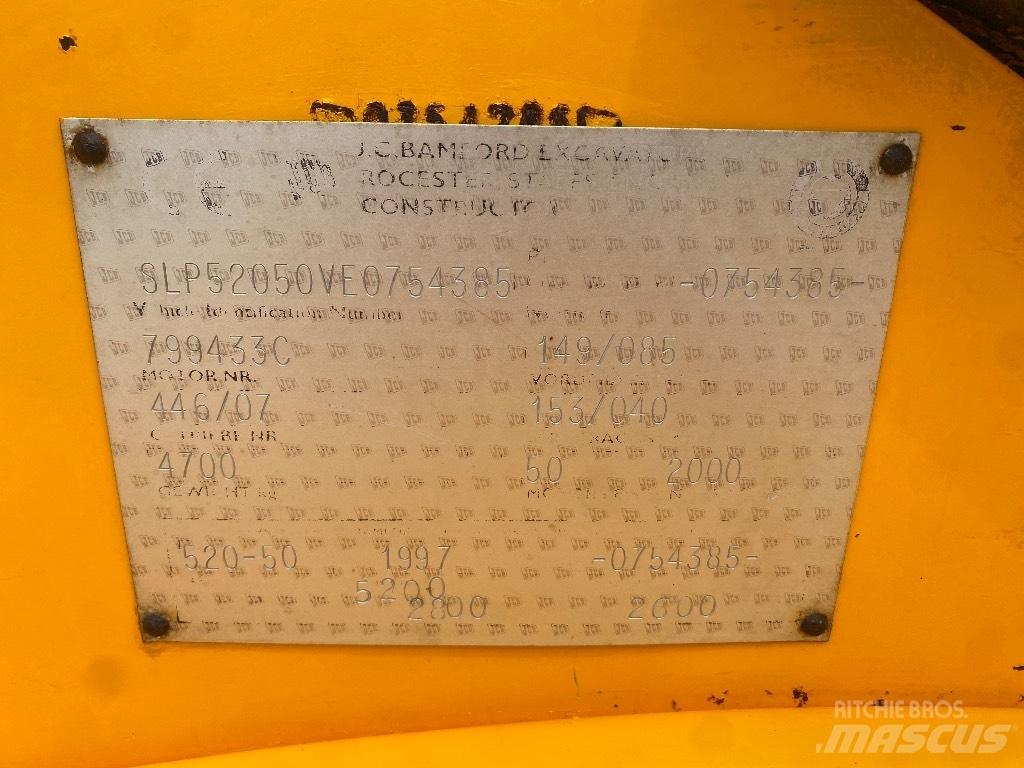 JCB 520-50 Teleskooplaadurid