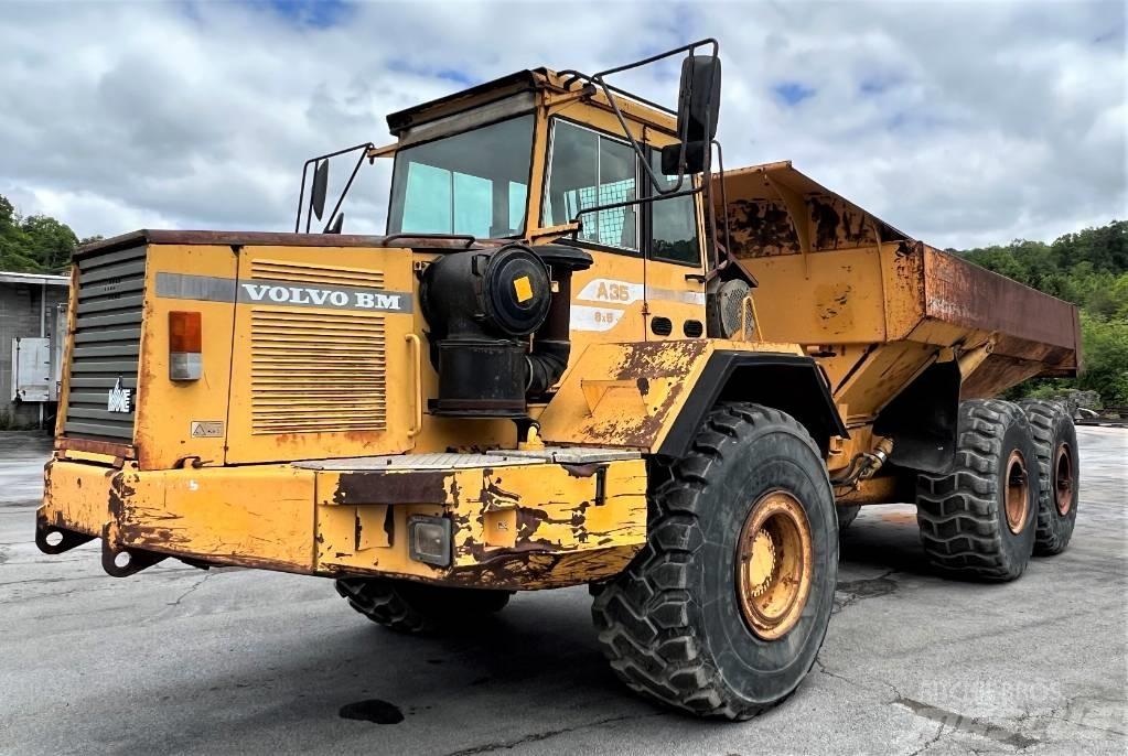 Volvo A 35 C Liigendraamiga pinnaseveokid