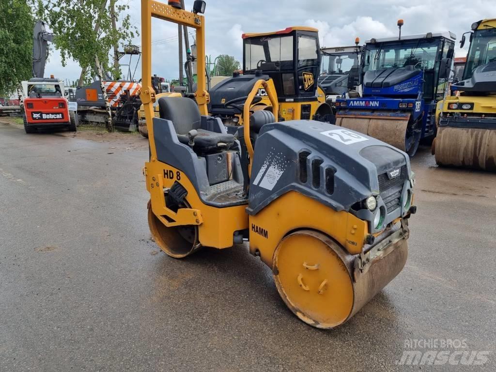Hamm HD8 CW Tandemrullid