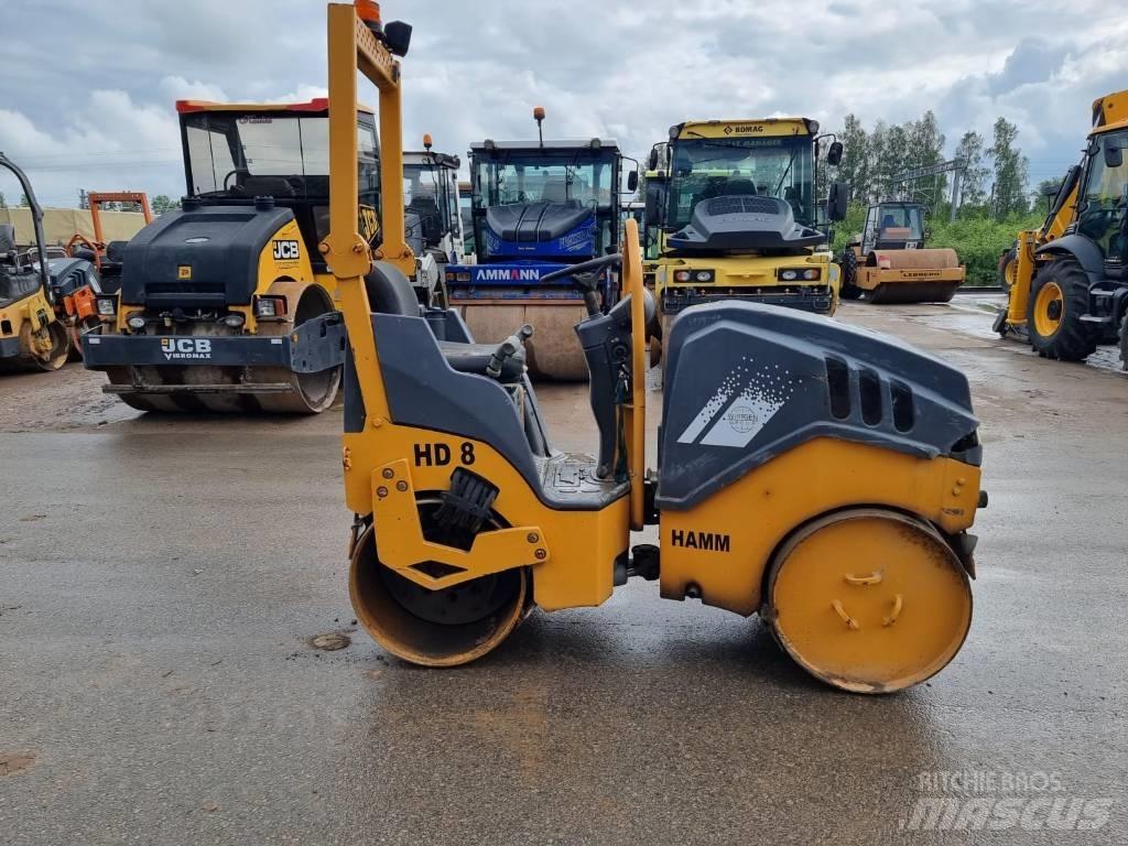 Hamm HD8 CW Tandemrullid