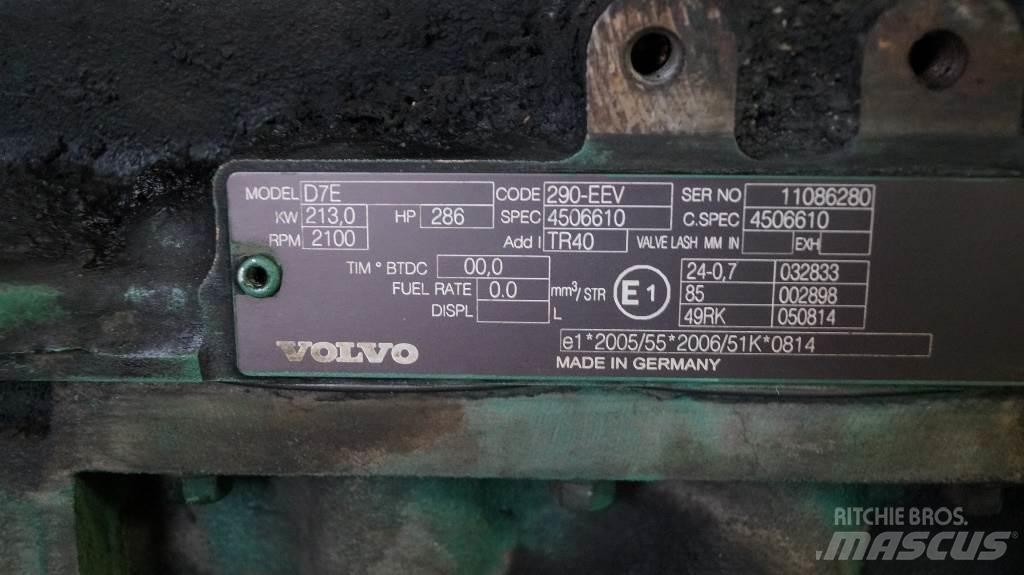 Volvo D7E USED Mootorid