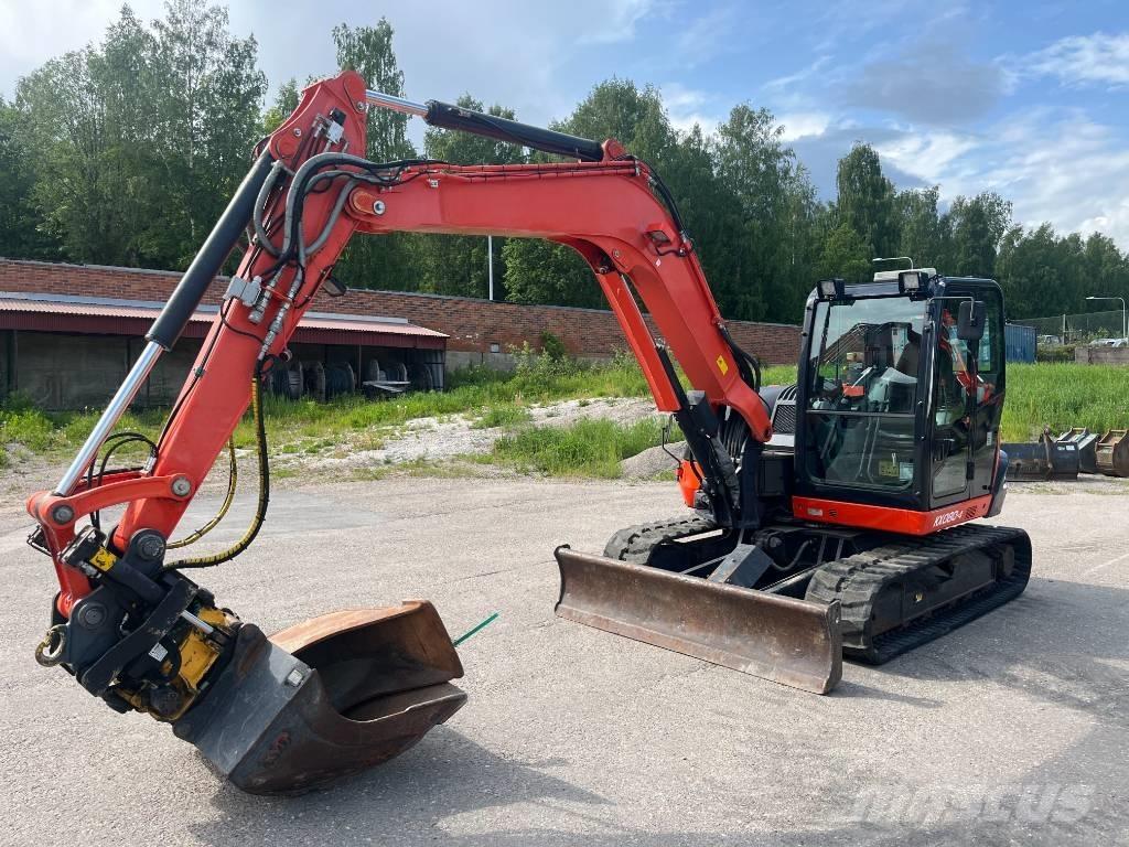Kubota KX 080-4 Väikeekskavaatorid 7t-12t