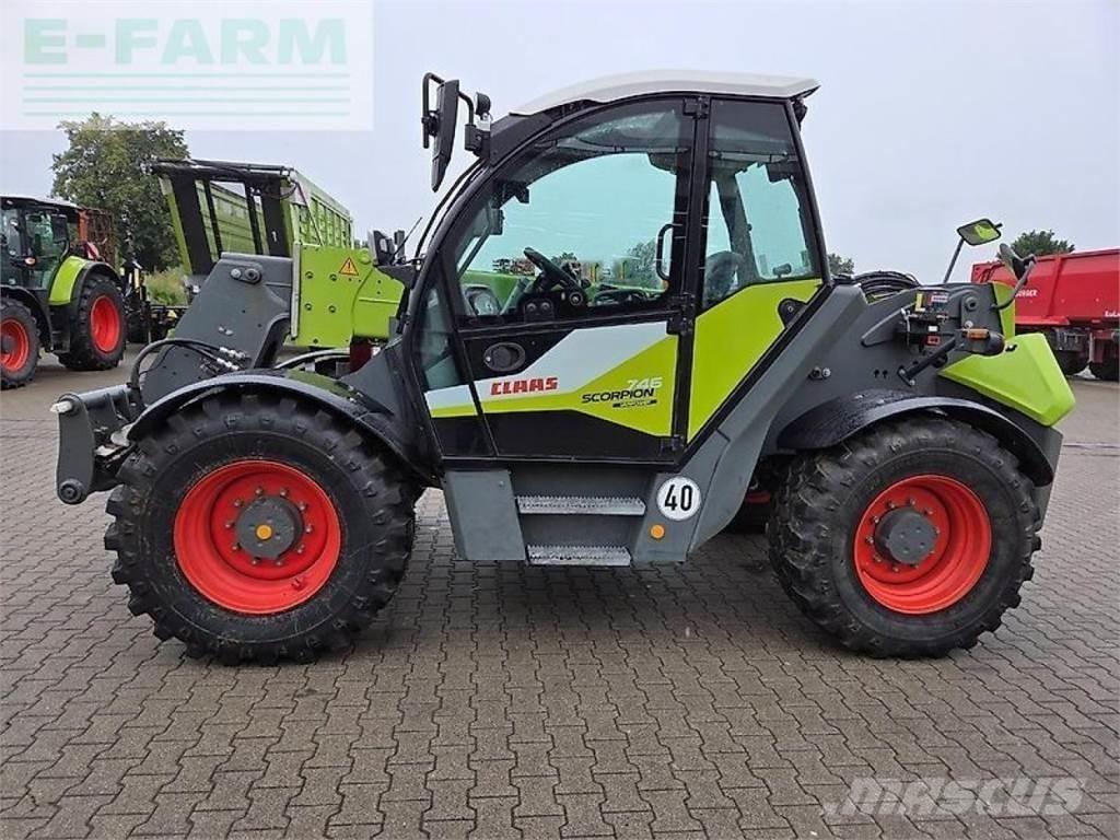 CLAAS scorpion 746 Põllumajanduslikud teleskoopkäitlejad