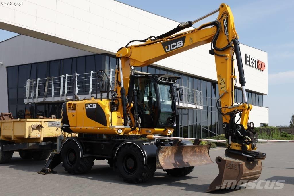 JCB JS 145 W Ratasekskavaatorid