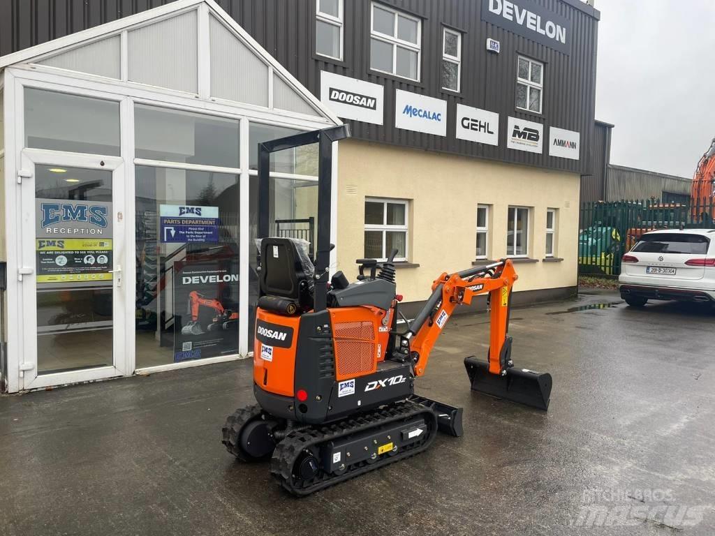 Doosan DX 10 Z Miniekskavaatorid < 7 t