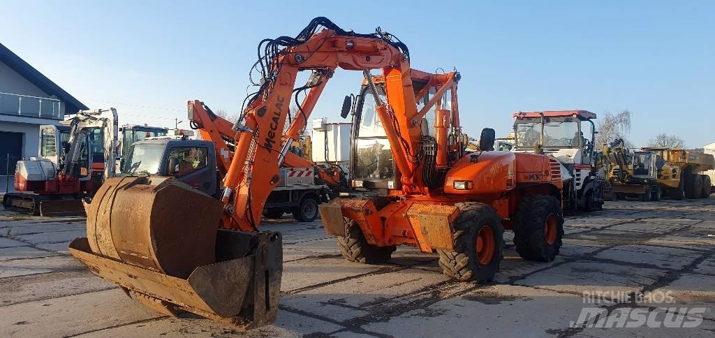 Mecalac 12 M TX Ratasekskavaatorid