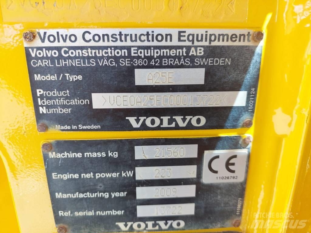 Volvo A 25 E Liigendraamiga pinnaseveokid