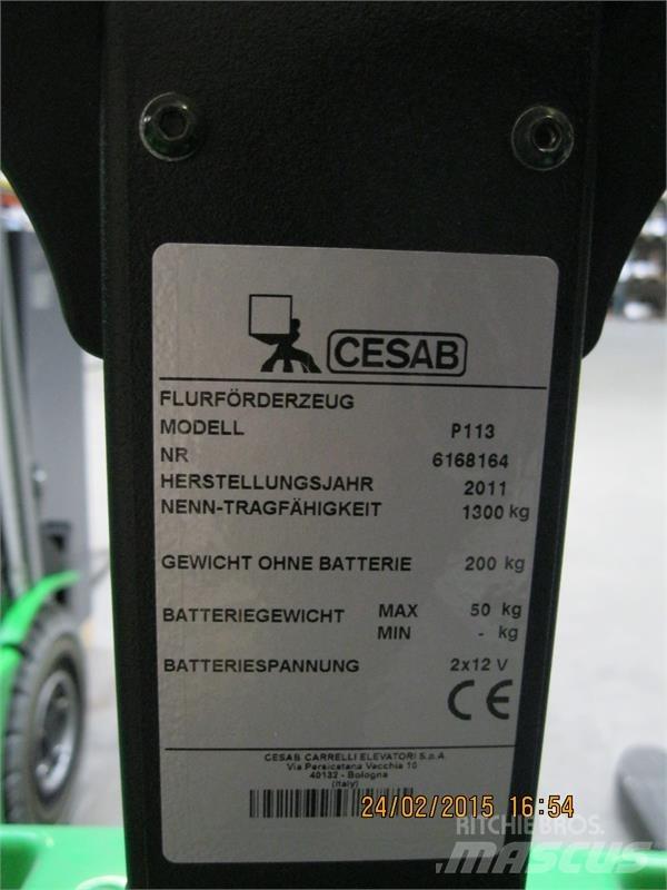 Cesab P213 1,3 to Elektriline alusesiirdaja