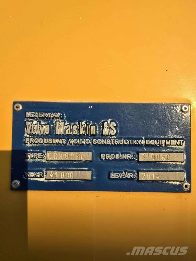 Volvo EC380EL Roomikekskavaatorid