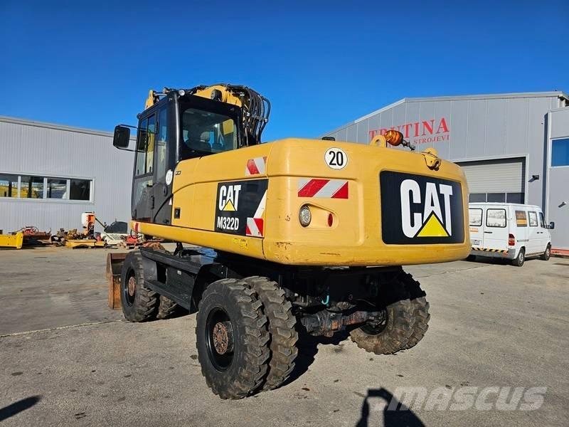 CAT M 322 D Ratasekskavaatorid