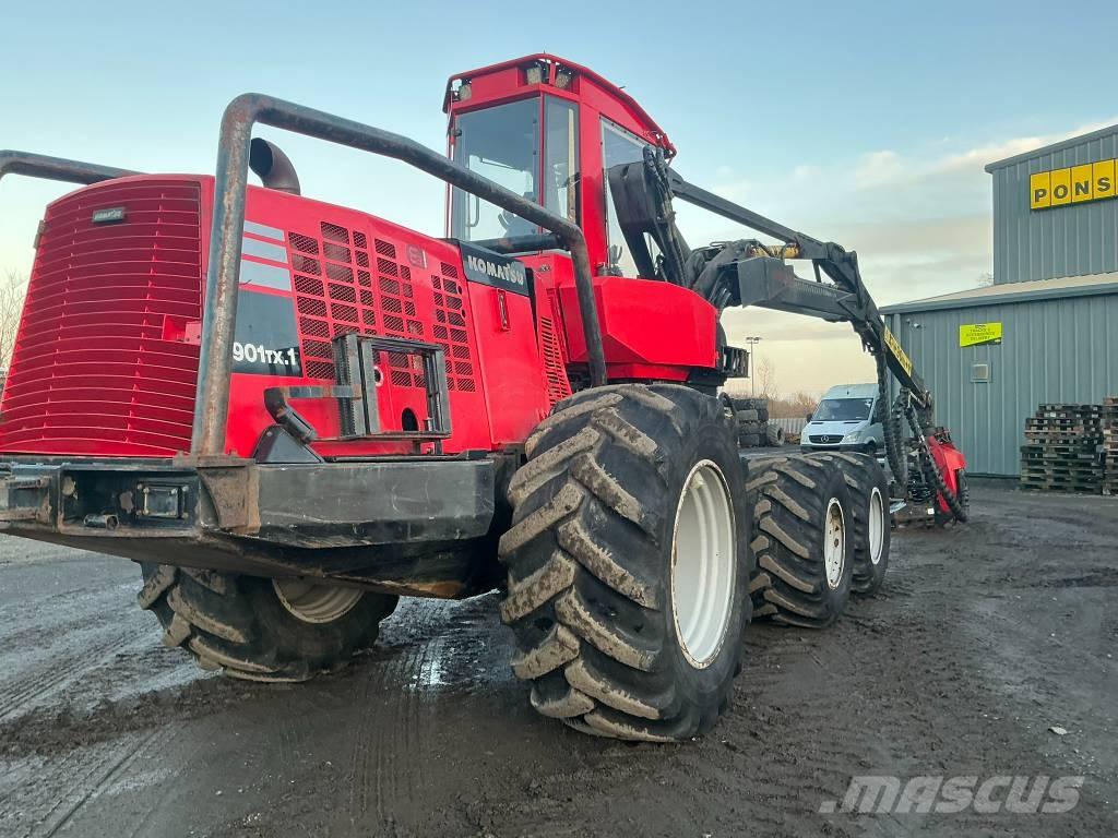 Komatsu 901 TX Harvesterid