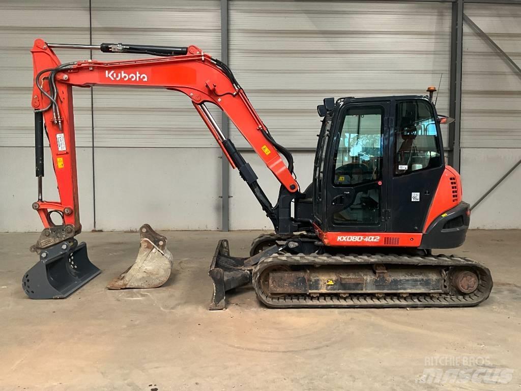Kubota KX 080-4 A 2 Väikeekskavaatorid 7t-12t