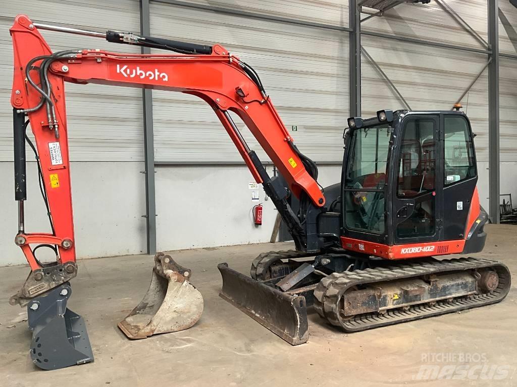 Kubota KX 080-4 A 2 Väikeekskavaatorid 7t-12t