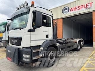 MAN TGS 26.360 Trossüsteemiga vahetuskere veokid