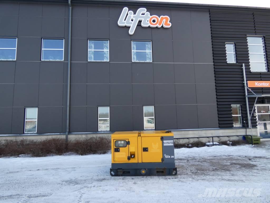 Atlas Copco QAS 20 Diiselgeneraatorid