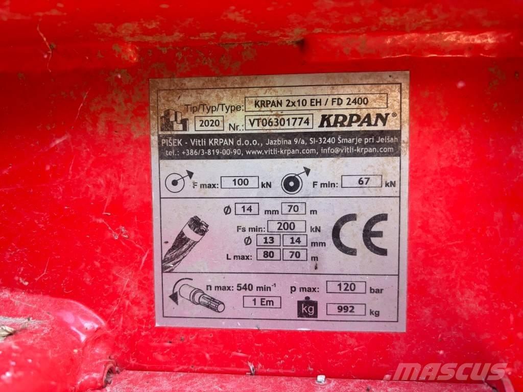 Krpan 2x10EH Combi harvester