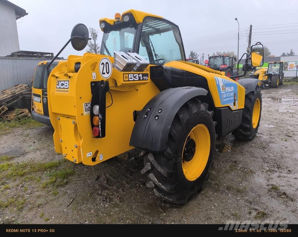JCB 531-70 Teleskooplaadurid