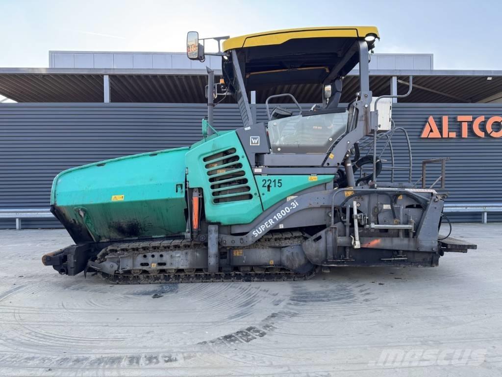 Vögele SUPER 1800-3I Asfaldilaoturid