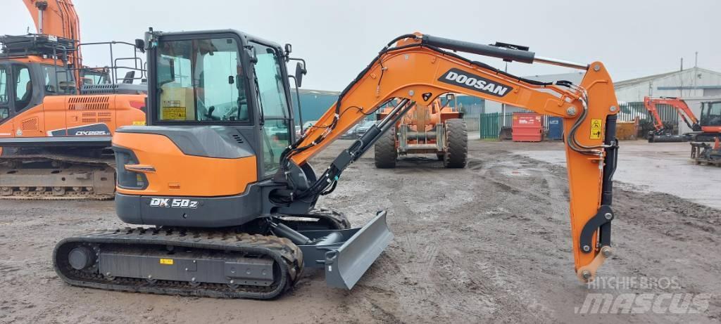 Doosan DX 50 Z Roomikekskavaatorid