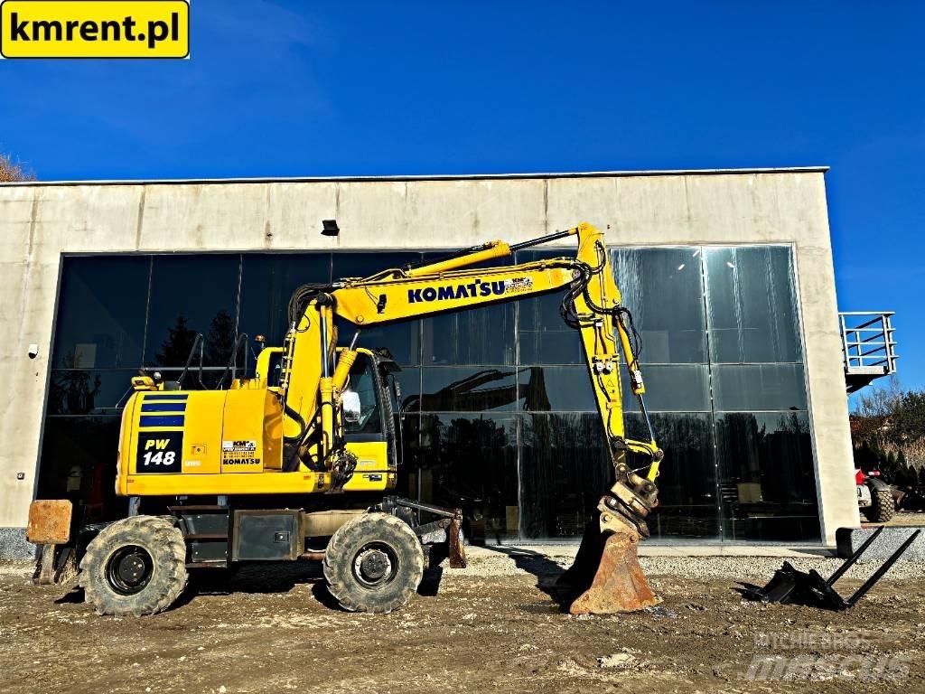 Komatsu PW 148-10 Ratasekskavaatorid