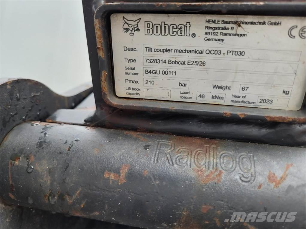 Bobcat E27 Miniekskavaatorid < 7 t