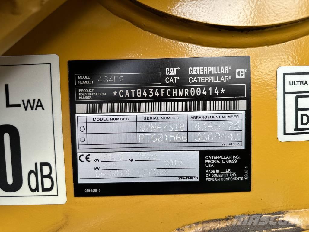 CAT 434 F Ekskavaatorlaadurid