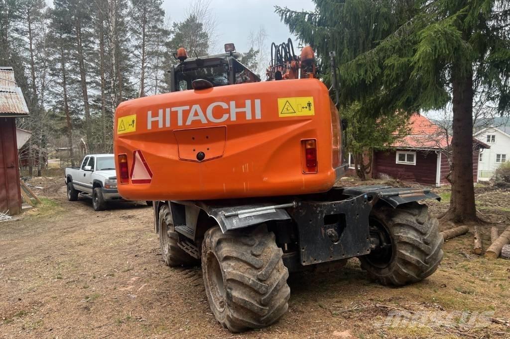 Hitachi ZX 140 W-3 Ratasekskavaatorid