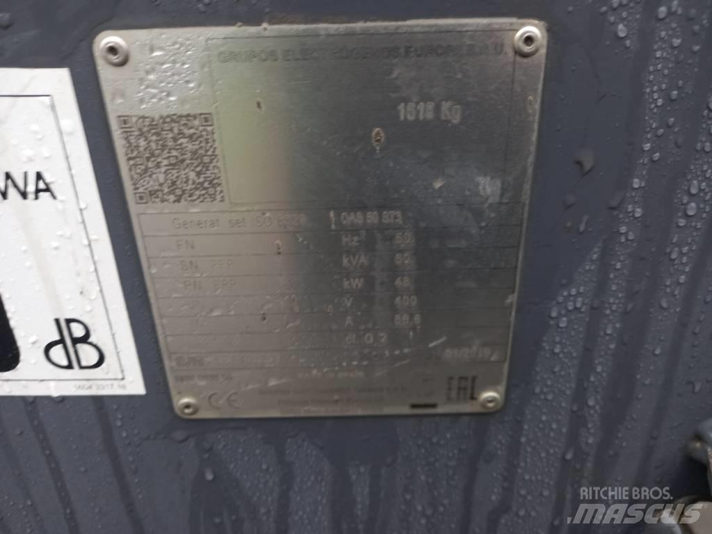Atlas Copco QAS 60 Diiselgeneraatorid