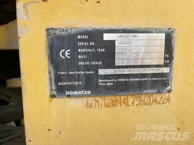Komatsu WA 500-3H Rataslaadurid