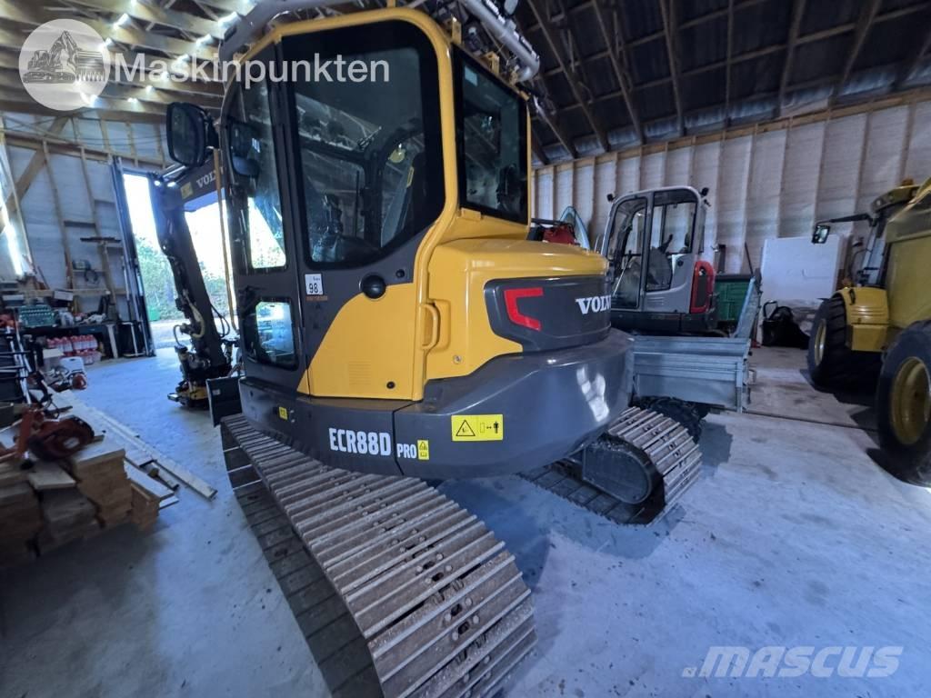 Volvo ECR 88 D Väikeekskavaatorid 7t-12t