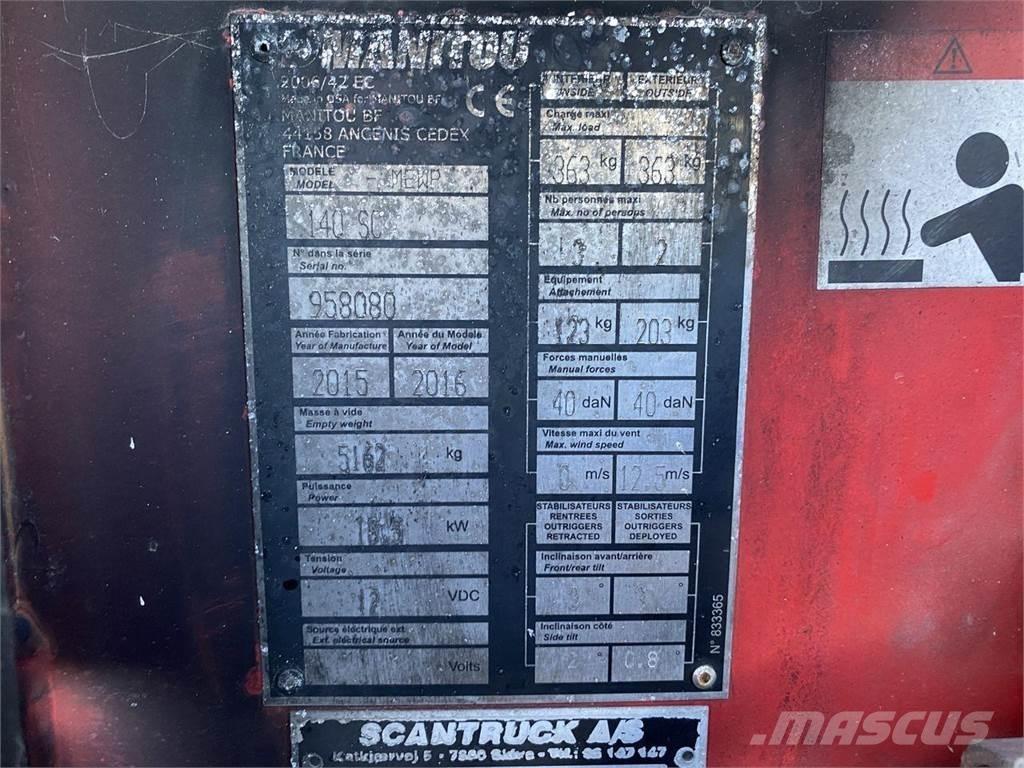Manitou 140SC Käärtõstukid