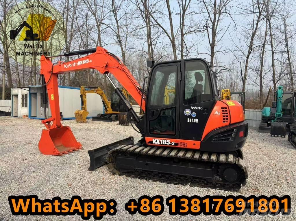 Kubota KX 185-3 Väikeekskavaatorid 7t-12t