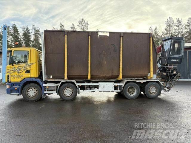 Scania R114 8X2 Metsaveokid