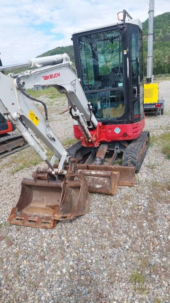 Takeuchi TB 23 R Miniekskavaatorid < 7 t