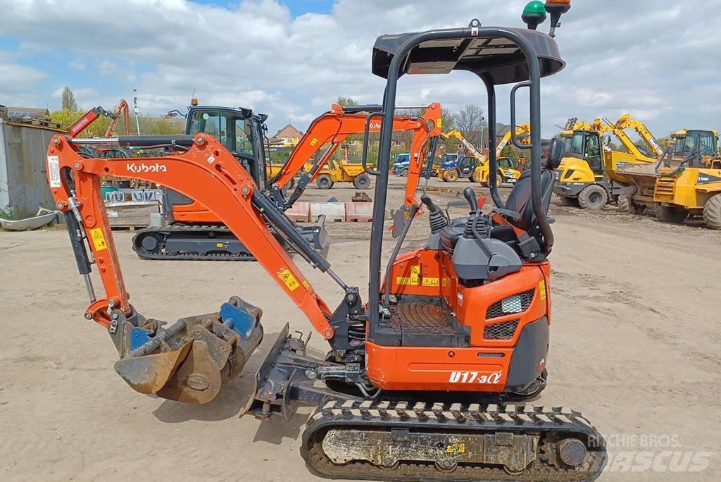 Kubota U 17-3 Miniekskavaatorid < 7 t