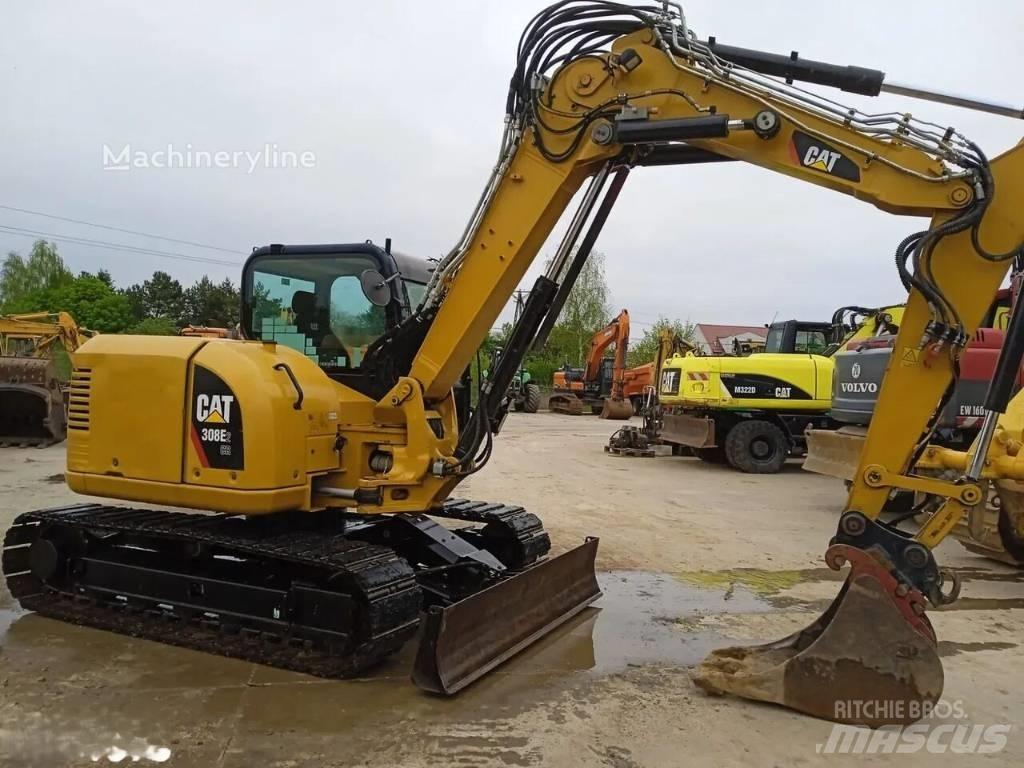 CAT 308E2CR Roomikekskavaatorid